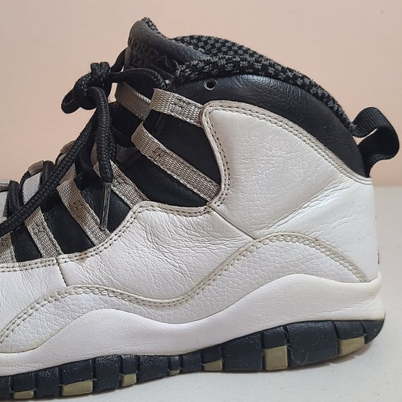Nike Air Jordan 10 Retro Steel 2005 310805-101 Men Sz 8.5 Rare Vintage main image 7